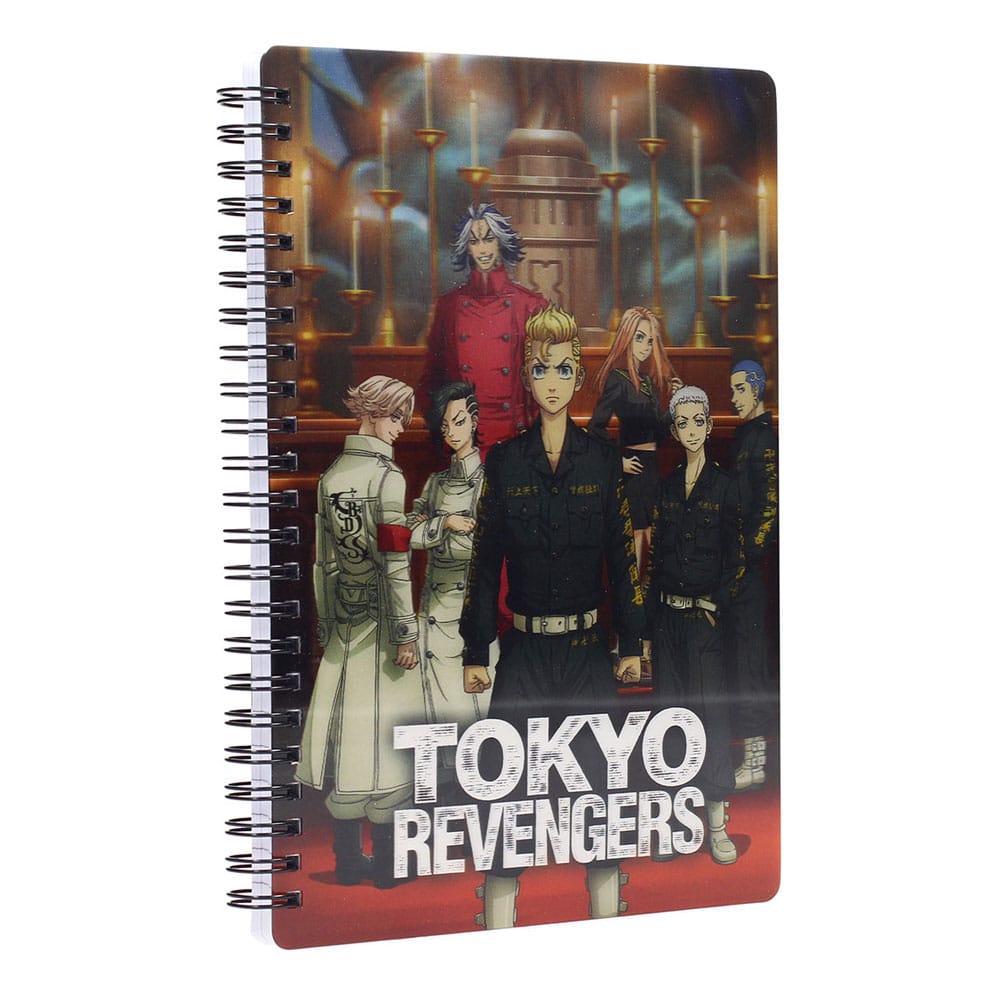 Tokyo Revengers Group Notebook with 3D Effect