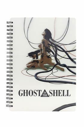 Ghost in the Shell Poster Notebook with 3D Effect