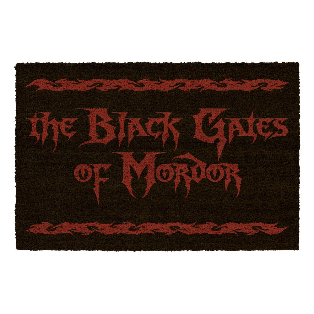 Lord of the Rings Black Gates of Mordor Doormat 60 by 40 Centimeters