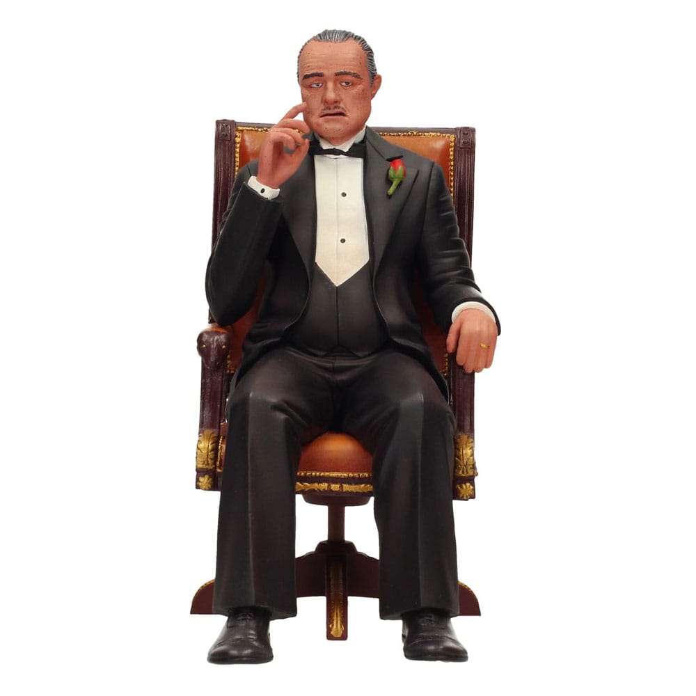 The Godfather Don Vito Corleone Movie Icons PVC Statue 15 cm