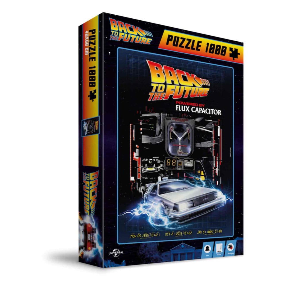 Back to the Future Flux Capacitor Puzzle