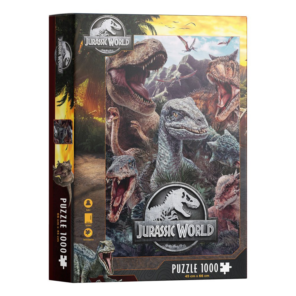 Jurassic World Poster Jigsaw Puzzle 1000 Pieces