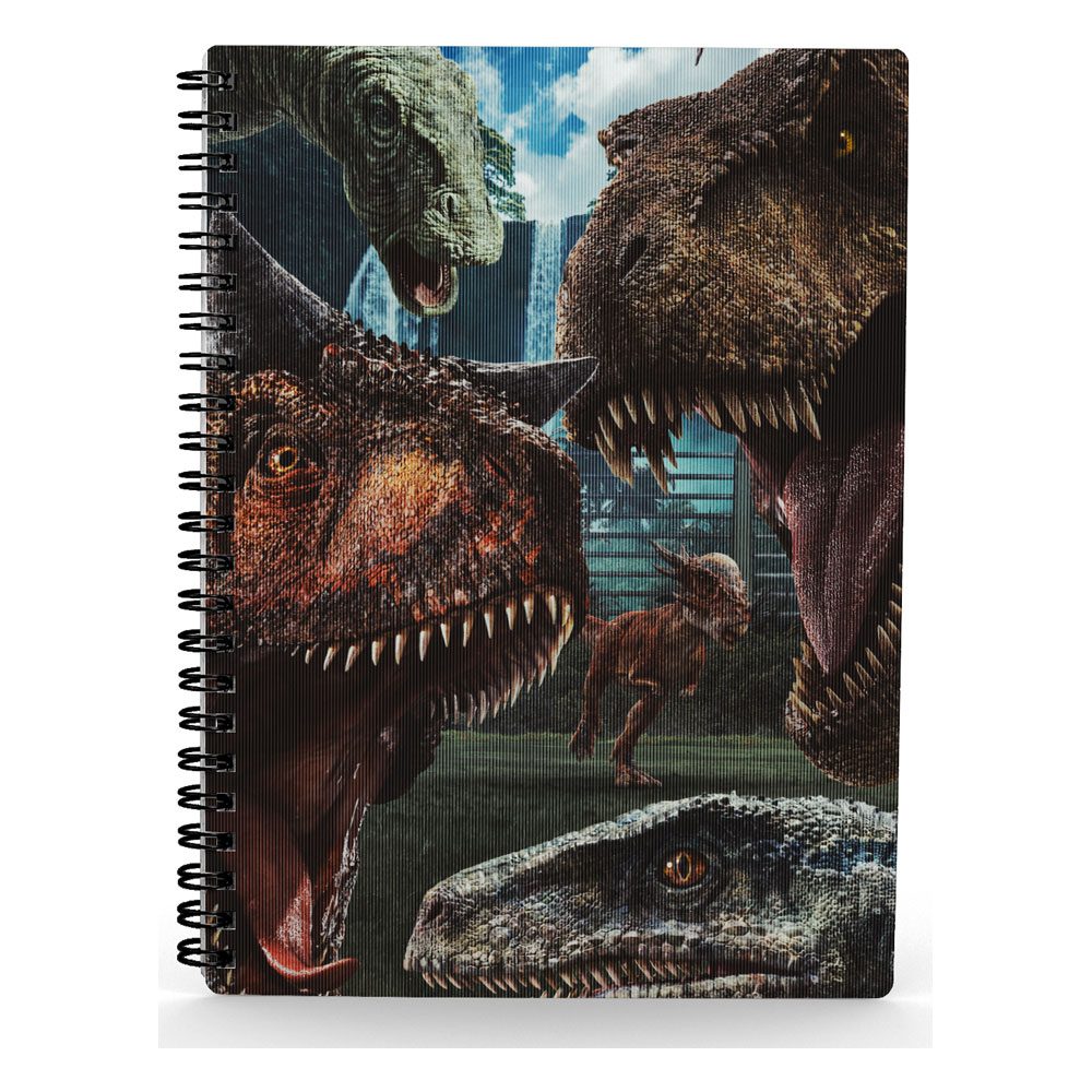 Jurassic World Selfie Notebook with 3D Effect