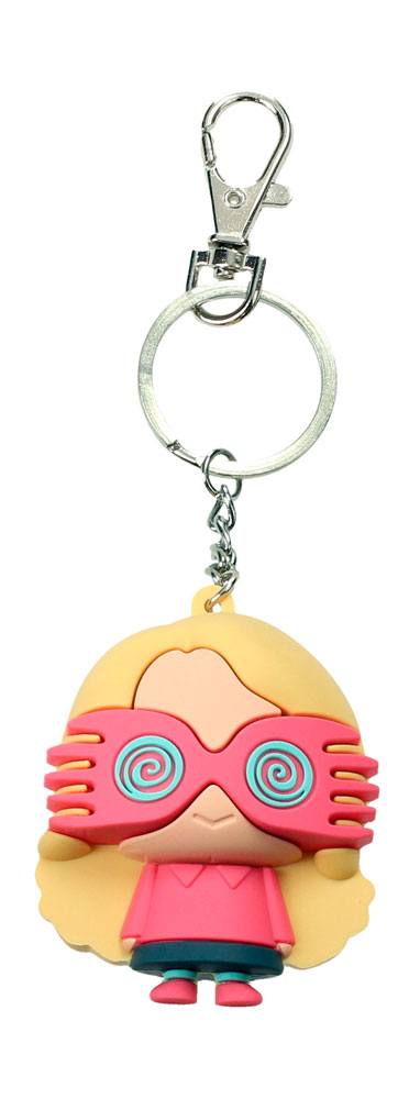Harry Potter Luna Lovegood Rubber Keychain 7 cm
