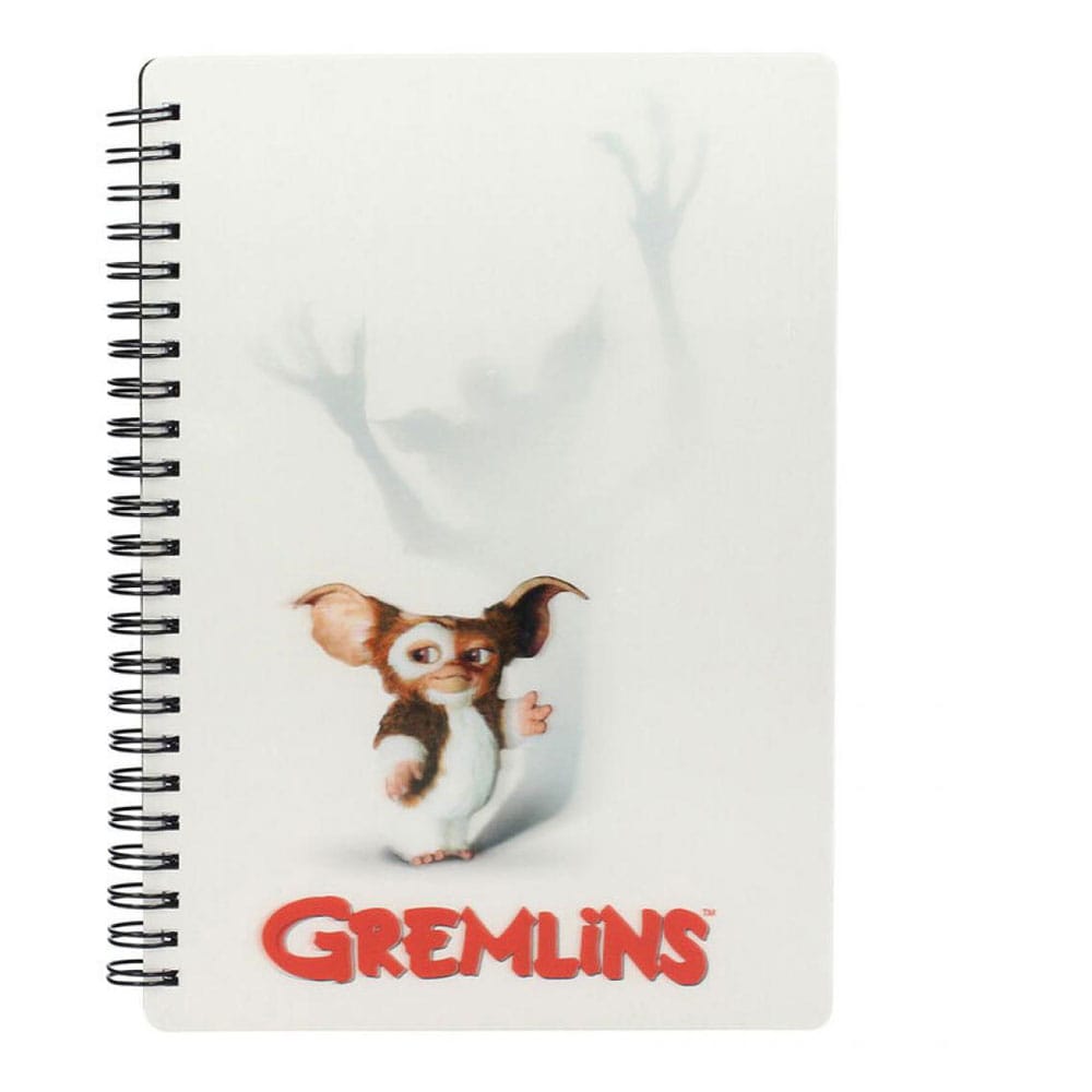 Gremlins Gremlins Notebook with 3D Effect White