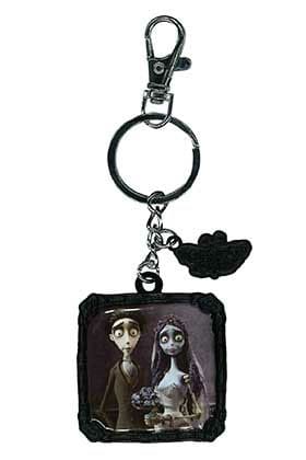 Corpse Bride Wedding Corpse Bride Metal Keychain