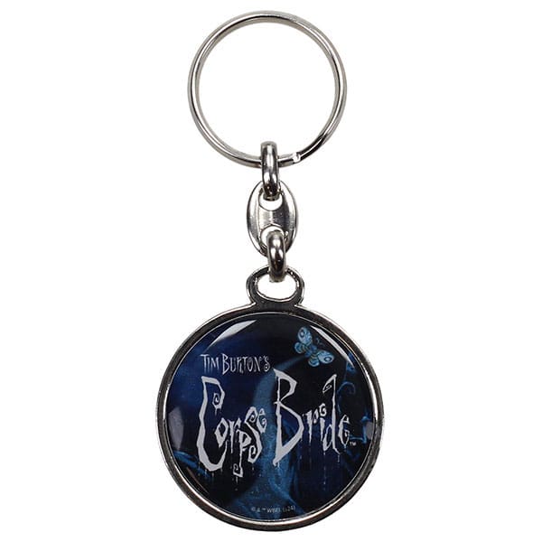 Corpse Bride Logo Corpse Bride Metal Keychain Ver 2