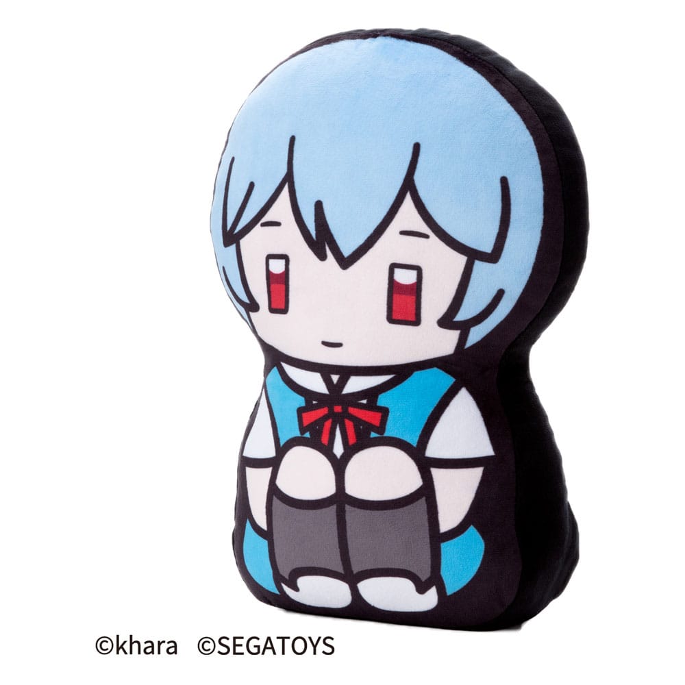 2D Plush Figure Rei Ayanami Neon Genesis Evangelion 32cm