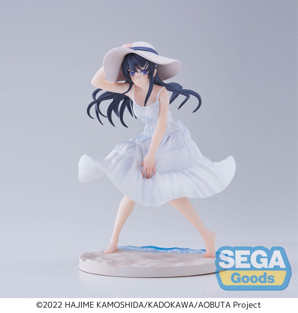 Luminasta Mai Sakurajima Rascal Does Not Dream of a Bunny Girl Senpai Summer Dress PVC Statue 17cm