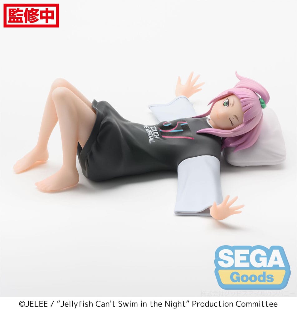 Sega Kiui Watase Jellyfish Cant Swim in the Night PM Perching PVC Statue 16cm