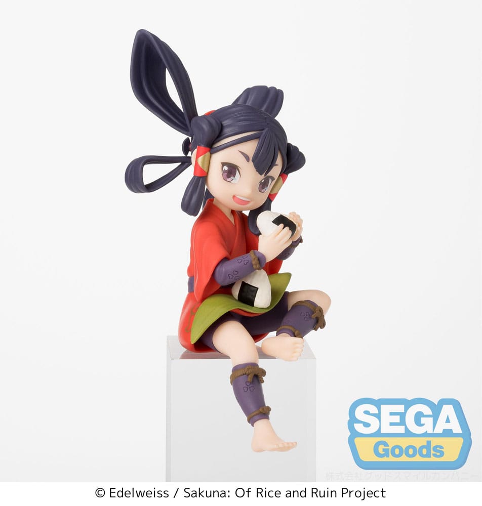 Sega Sakuna Sakuna Of Rice and Ruin PM Perching PVC Statue Anime Ver 14cm