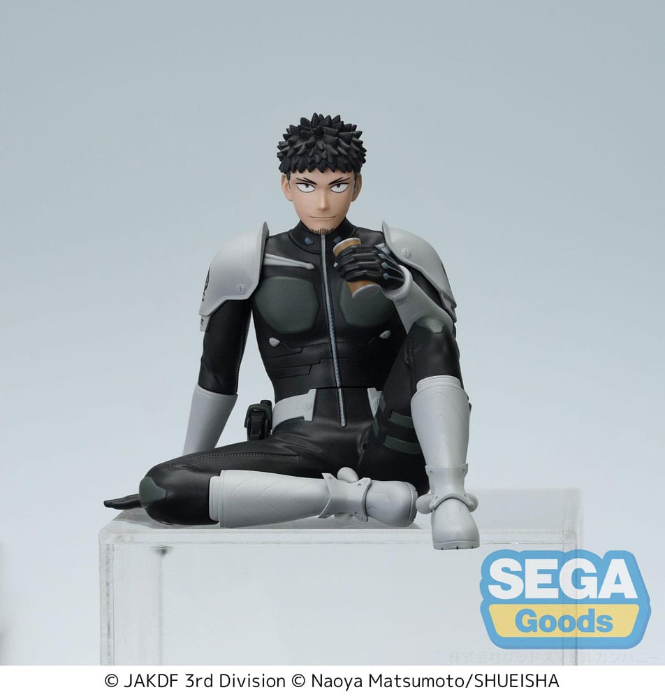 Sega Kafka Hibino Kaiju No 8 PM Perching PVC Statue Break Time 8cm