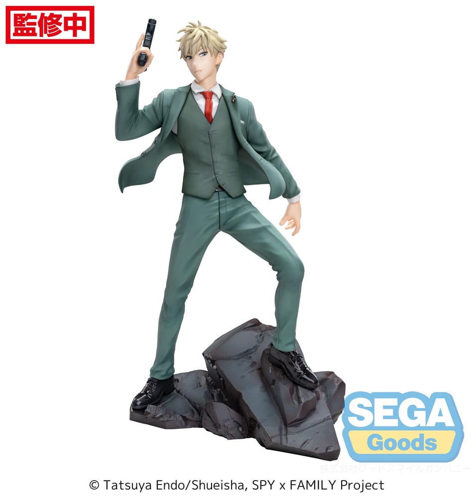 Sega Loid Forger Spy x Family Luminasta PVC Statue Twilight Mission Extend 22cm