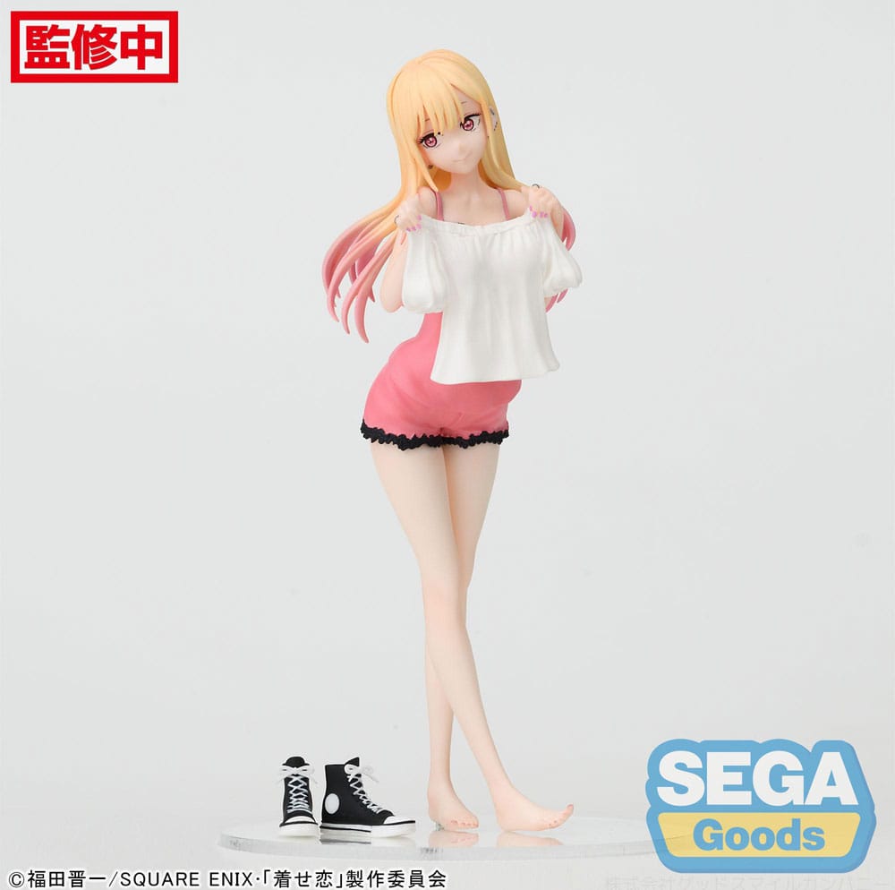 Sega Marin Kitagawa My Dress Up Darling Luminasta PVC Statue Trying On Ver 18cm
