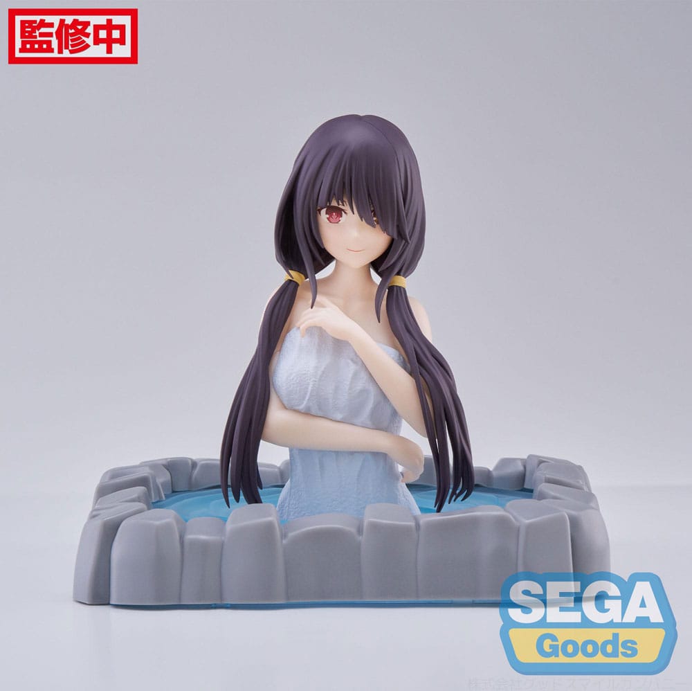 Date A Live Kurumi Tokisaki Pigtails Thermae Utopia PVC Statue