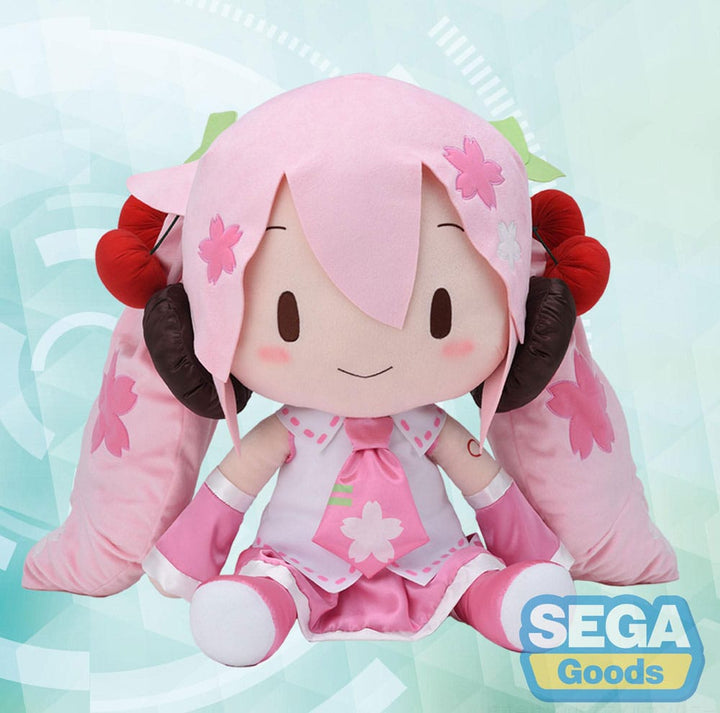 Crypton Hatsune Miku Sakura Miku Fuwa Petit Plush Figure Jumbo 50 cm