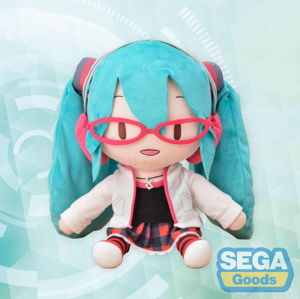 Hatsune Miku Fuwa Petit Plush Figure Project Diva Future Tone Natural LL 30 cm
