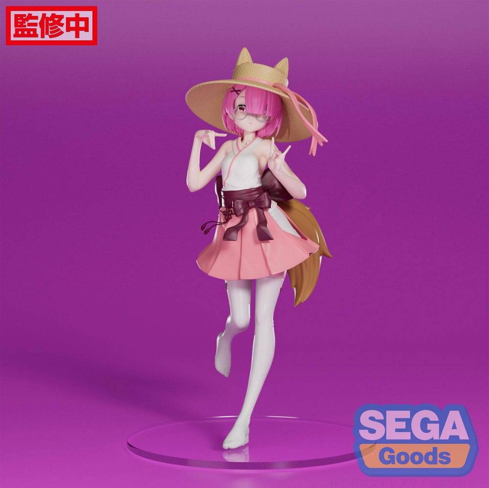 Re Zero Ram Yelping Fox Luminasta PVC Statue 18cm