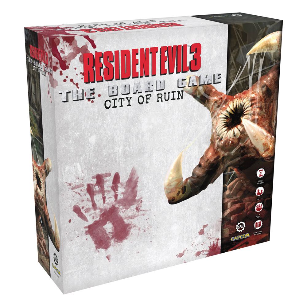 Capcom Resident Evil 3 Board Game Expansion City of Ruin English Version
