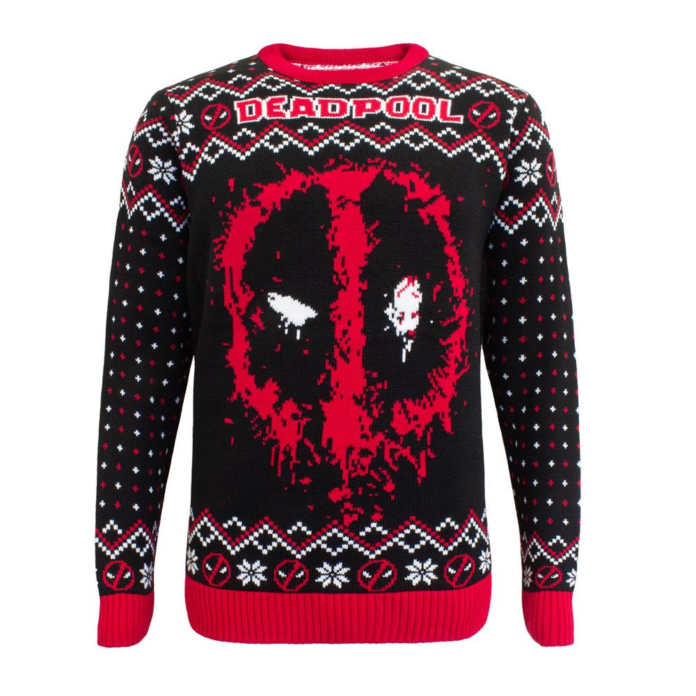 Marvel Deadpool Christmas Jumper Sweatshirt