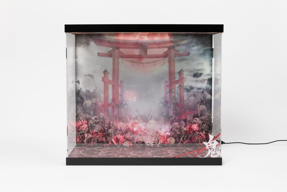 SHINSAI Inbina Rasethuhime Saki Acrylic Display Case with Lighting 39 cm
