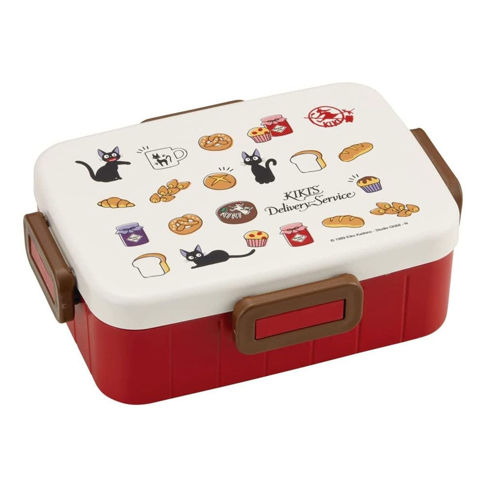 Studio Ghibli Jiji Kikis Delivery Service Salesclerk 4 Lock Bento Lunch Box