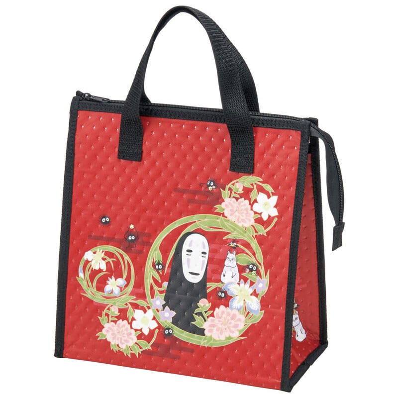Studio Ghibli No Face Spirited Away Cooler Bag Dark Red