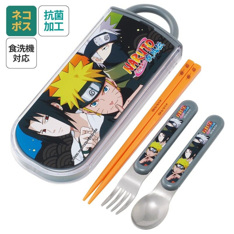 Naruto Team 7 Naruto Anime Chopsticks Spoon Fork Set