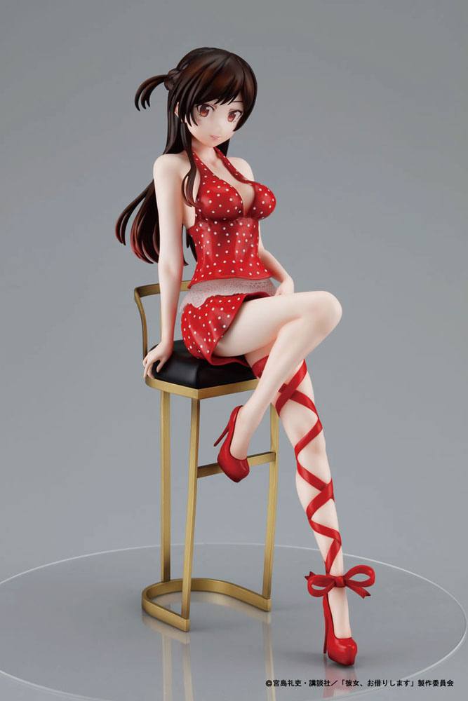 Rent a Girlfriend Chizuru Mizuhara Rent a Girlfriend PVC Statue Date Dress Ver 23 cm 1 7 Scale