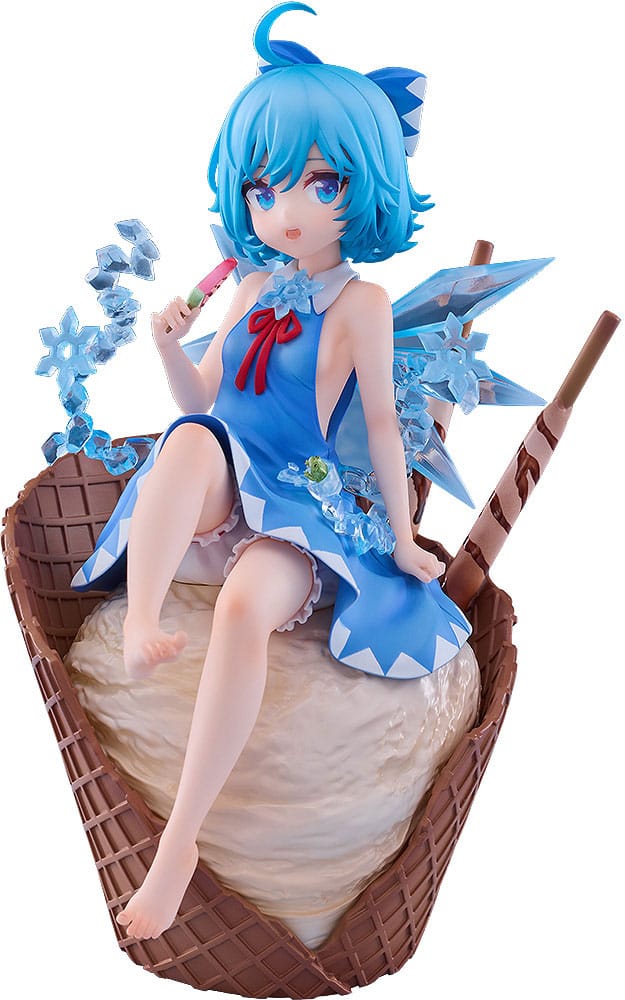 Touhou Project Cirno Summer Frost Ver PVC Statue 1 7 Scale 19 cm