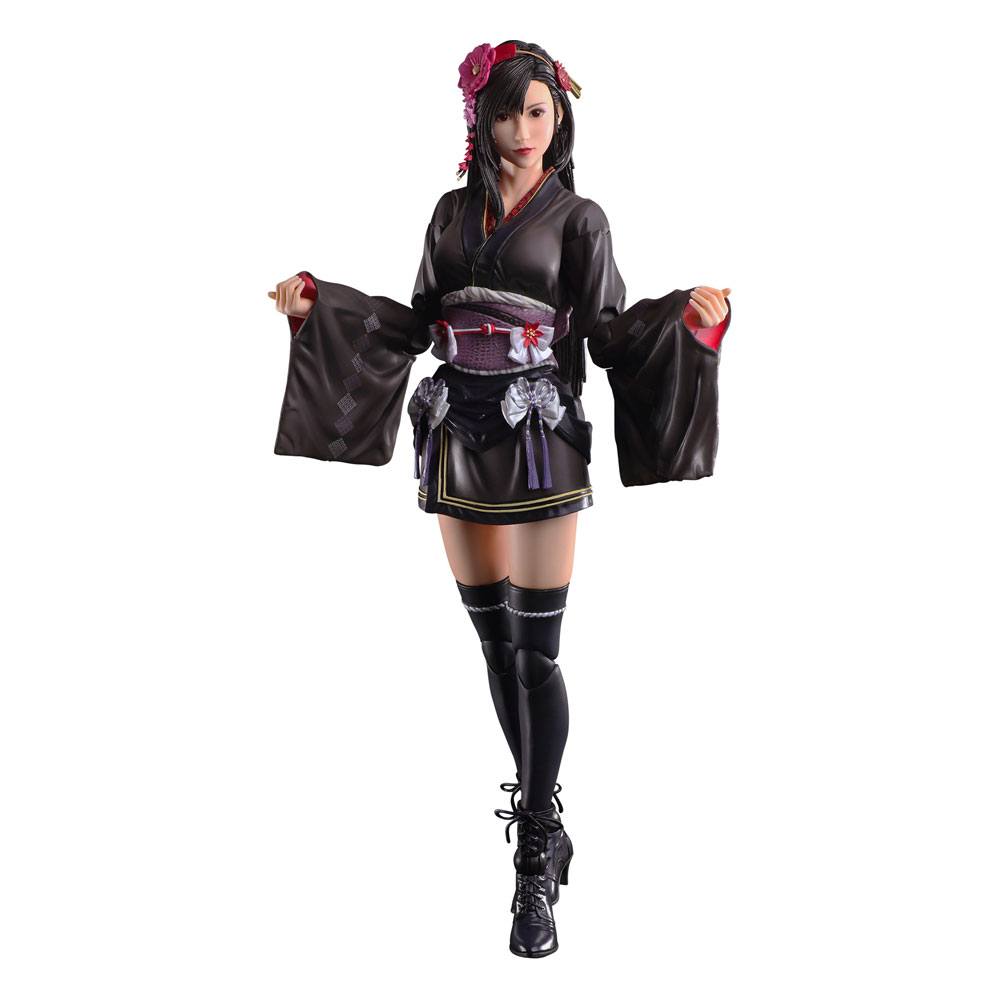 Square Enix Tifa Lockhart Play Arts Kai Final Fantasy VII Remake Exotic Dress Version Action Figure 25 cm