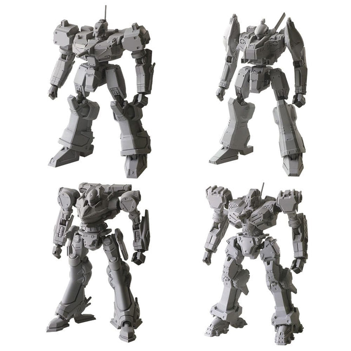 Armored Core Series 1 Game Structure Arts 4 Pack Model Kit