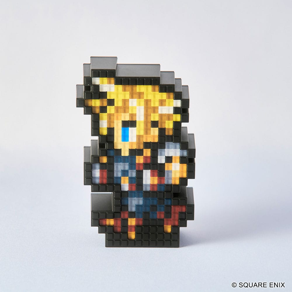 Final Fantasy Record Keeper Cloud Strife Pixelight LED Light 10 cm