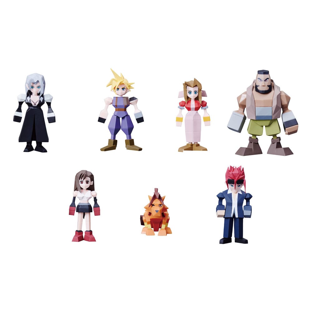 Final Fantasy VII Polygon Figures Volume 1 Assortment 6 cm