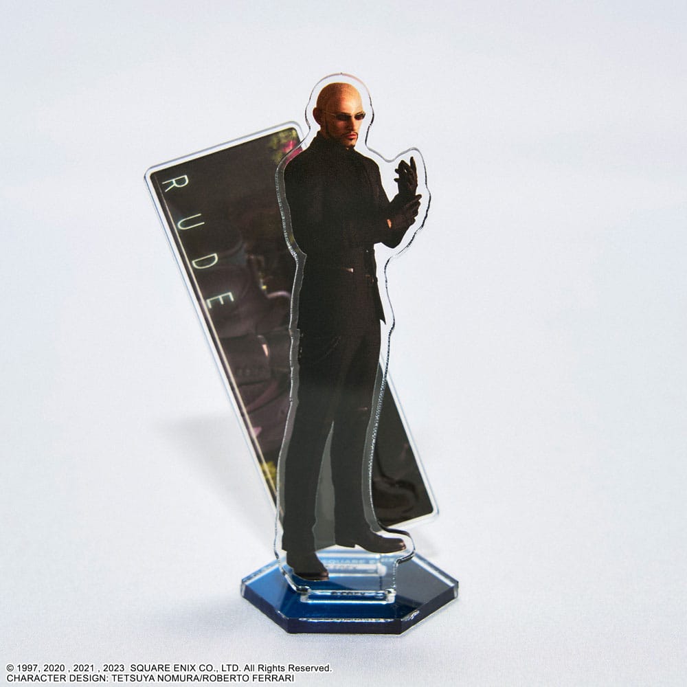 Final Fantasy VII Remake Rude Acryl Figure 8 cm