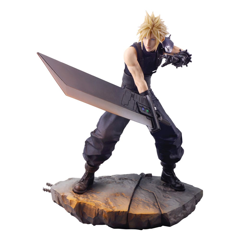 Final Fantasy VII Rebirth Cloud Strife Static Arts Gallery Statue 18 cm