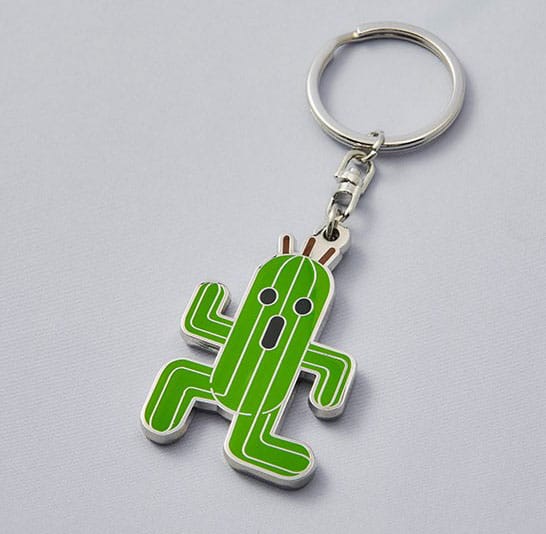 Final Fantasy Cactuar Metal Keychain Series Accessory