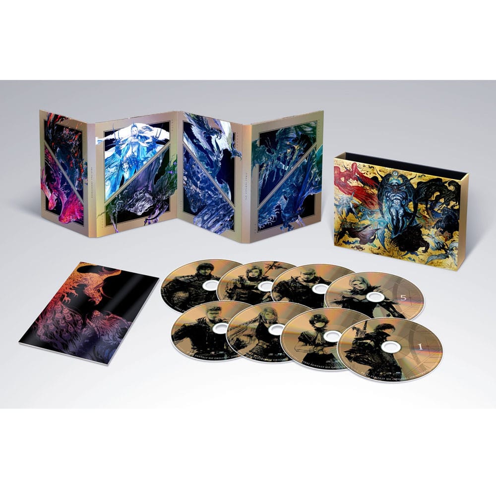Final Fantasy XVI Ultimate Edition Original Soundtrack Music CD Set of 8