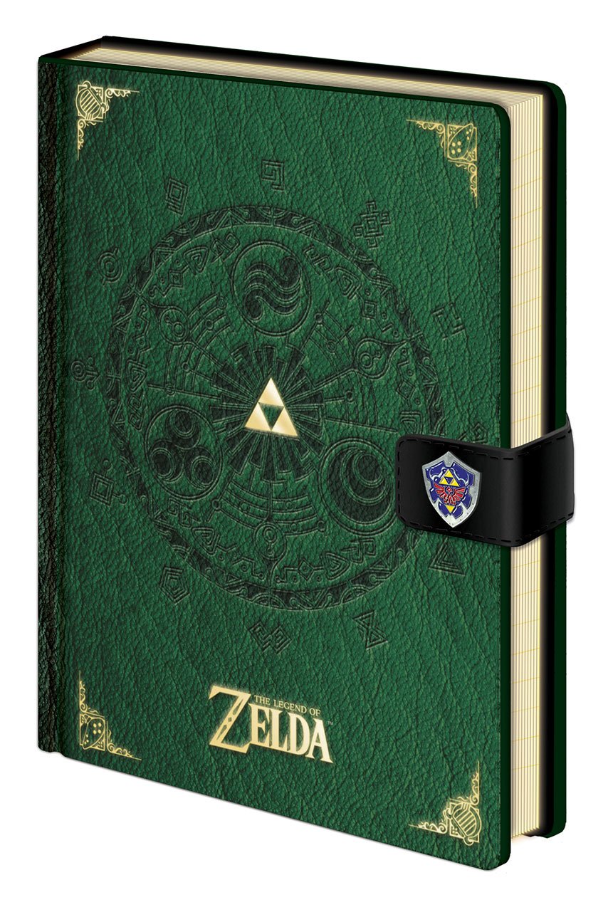 Legend of Zelda Triforce New Version Premium Notebook A5