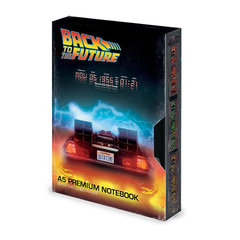 Back to the Future Great Scott VHS Premium Notebook A5