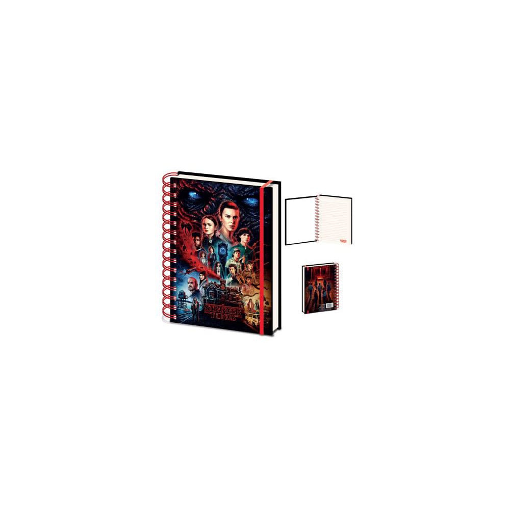 Stranger Things Season 4 Red Vecna A5 Wiro Notebook