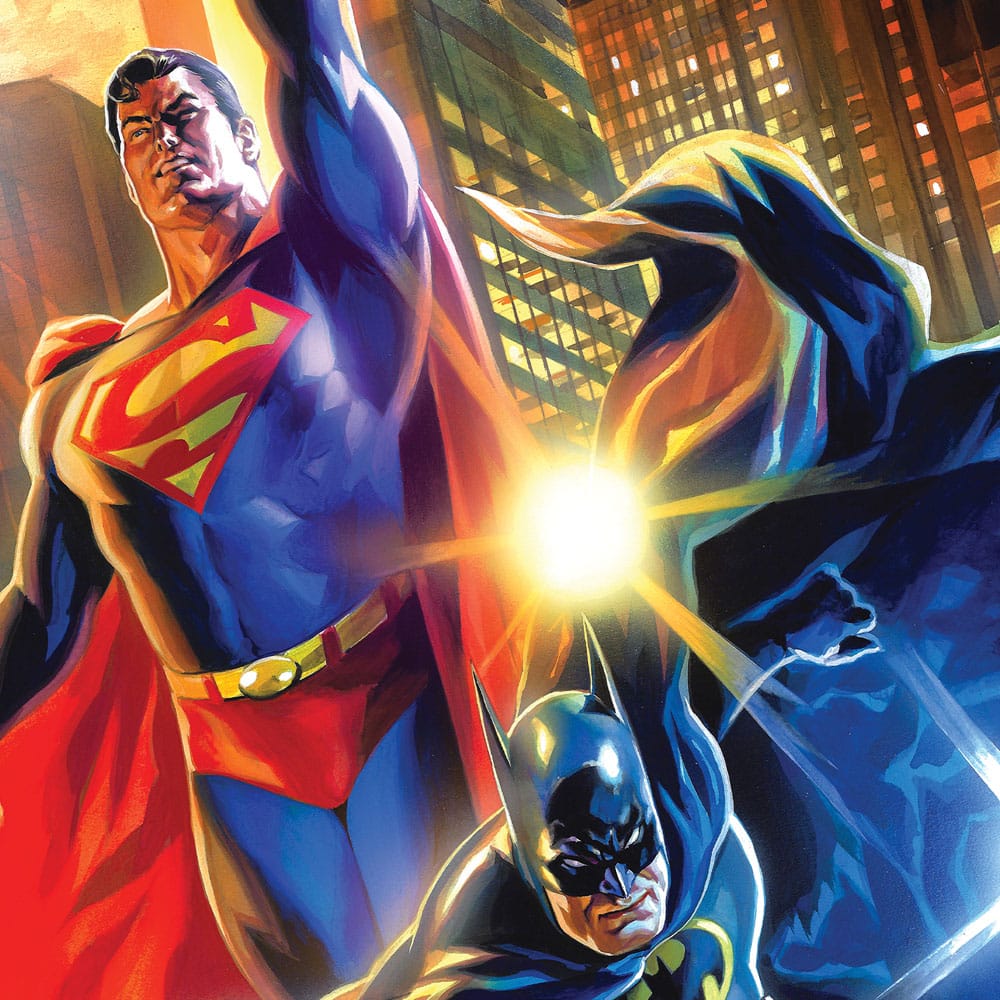 Sideshow Batman and Superman DC Comics World's Finest Number 28 Limited Edition Art Print