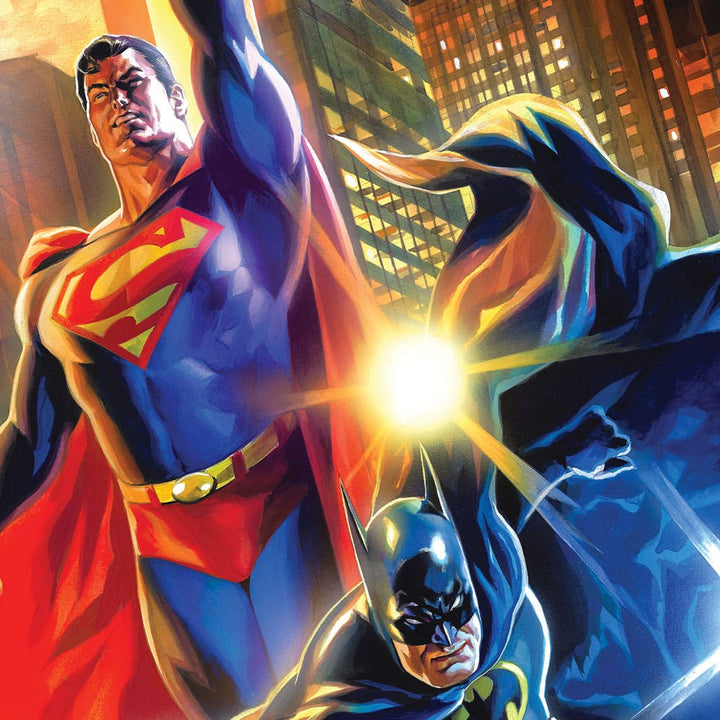 Sideshow Batman and Superman DC Comics World's Finest Number 28 Limited Edition Art Print