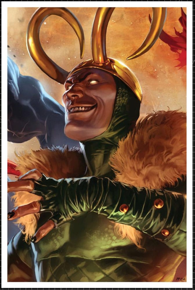 Sideshow Loki Marvel Siege Number 1 Limited Edition Art Print