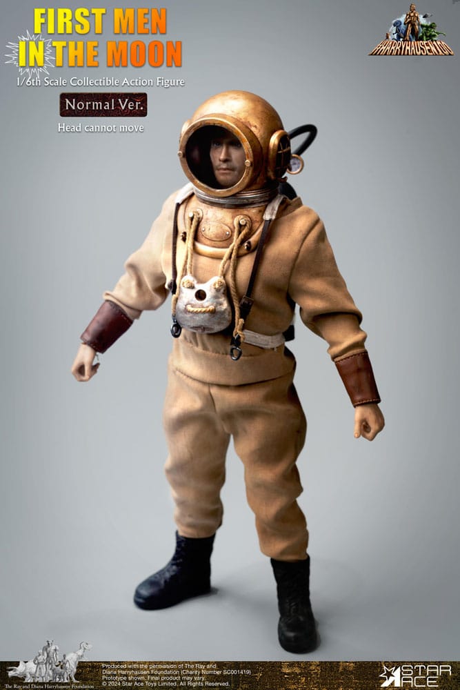 First Men in the Moon First Men in the Moon First Men in the Moon 1964 Action Figure 1/6 Scale Figure 30 cm