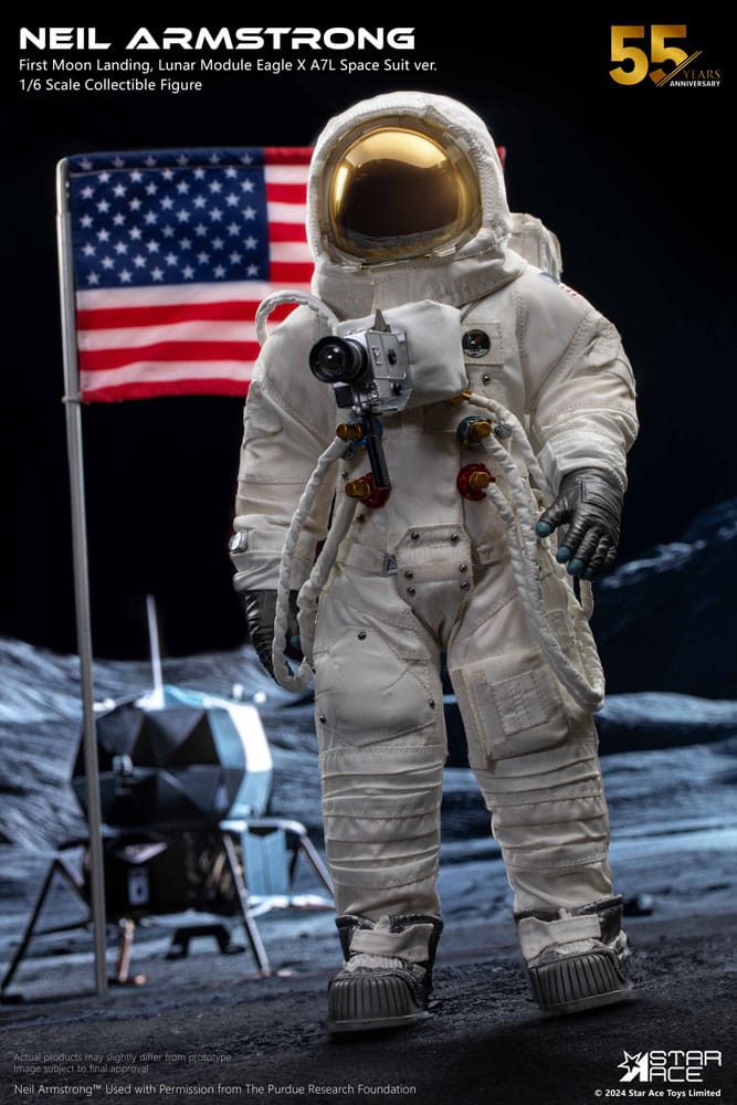 Neil Armstrong Neil Armstrong Apollo 11 Action Figure 1/6 Scale Figure 30 cm