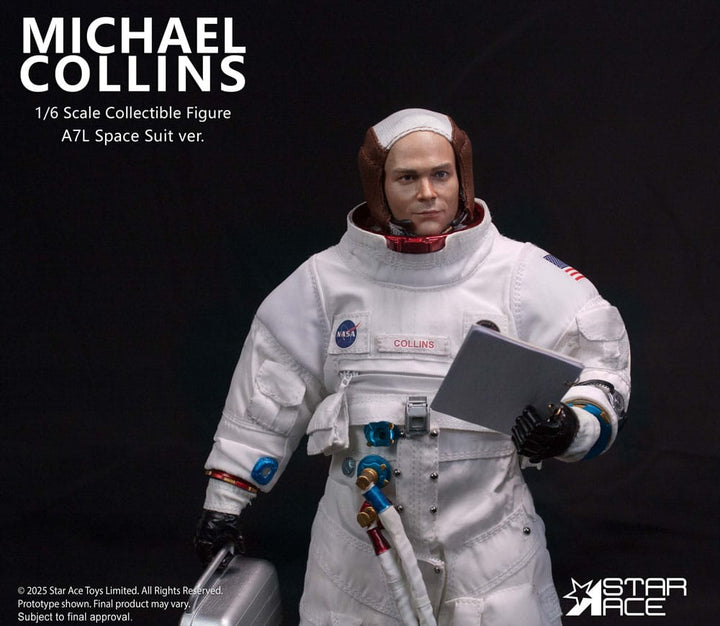 NASA Apollo 11 Michael Collins Action Figure 1 6 Scale 30 cm