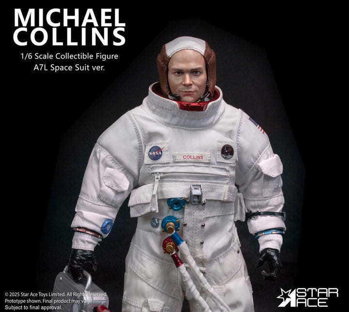 NASA Apollo 11 Michael Collins Action Figure 1 6 Scale 30 cm
