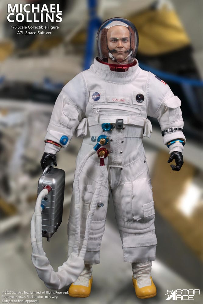 NASA Apollo 11 Michael Collins Action Figure 1 6 Scale 30 cm