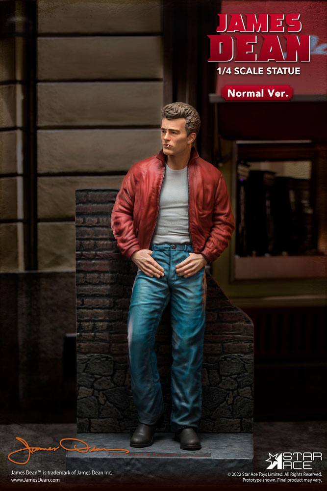 James Dean James Dean My Favourite Legend Statue Red Jacket Version 1/4 Scale Figure 52 cm
